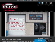 Tablet Screenshot of cardetailingtampabay.com
